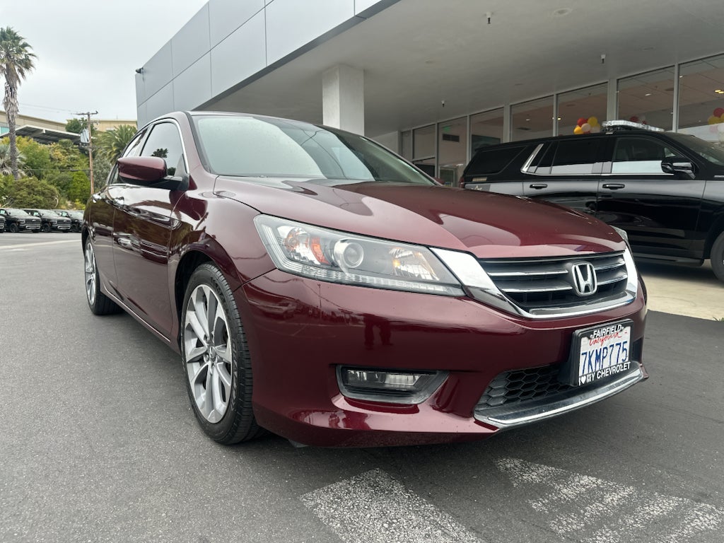 Used 2015 Honda Accord Sport with VIN 1HGCR2F52FA102163 for sale in Fairfield, CA