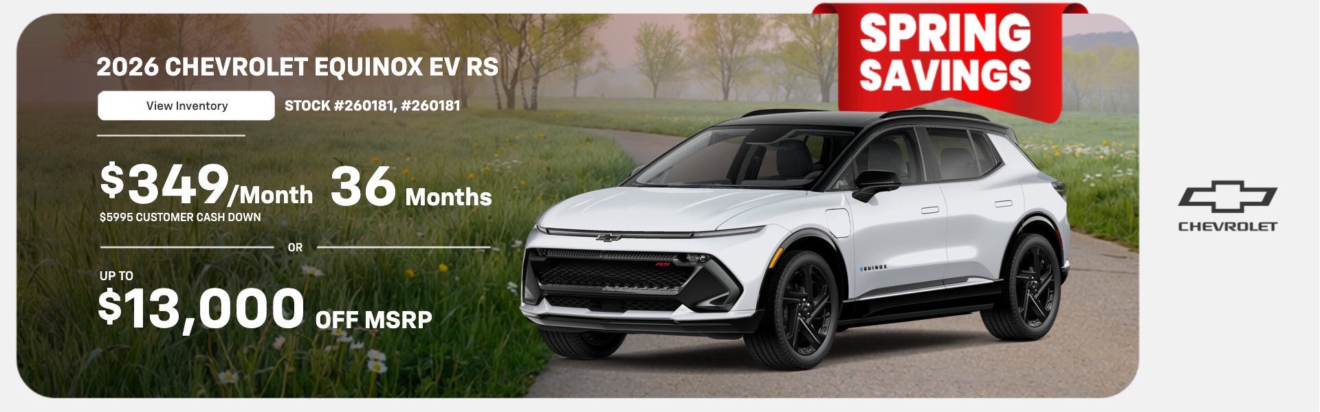 2026 CHEVROLET EQUINOX EV RS