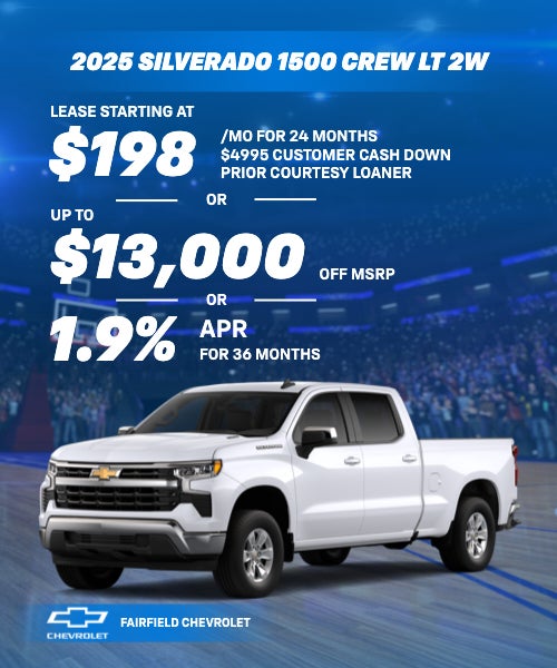 2025 SILVERADO 1500 CREW LT 2W, 2.7L