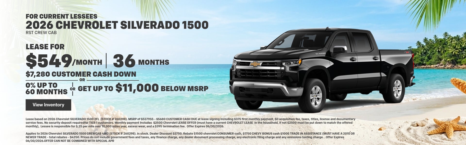 2026 CHEVROLET SILVERADO 1500 RST CREWCAB