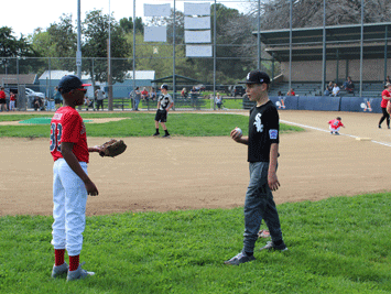 youth baseball player